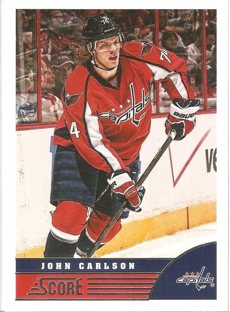 2013-14 Score #519 John Carlson (Washington Capitals)