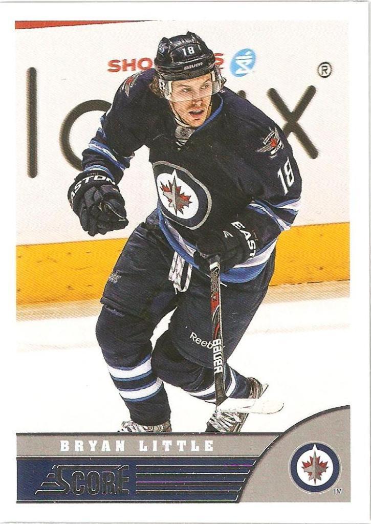 2013-14 Score #541 Bryan Little (Winnipeg Jets)