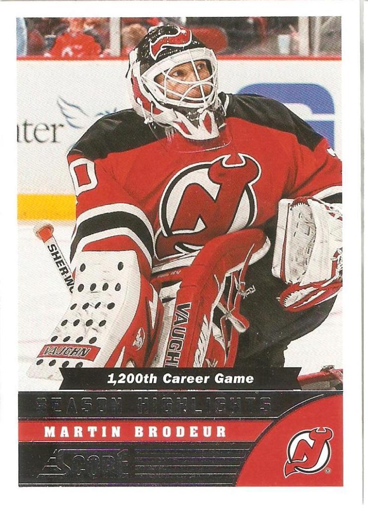 2013-14 Score #588 Martin Brodeur (New Jersey Devils) Season Highlights