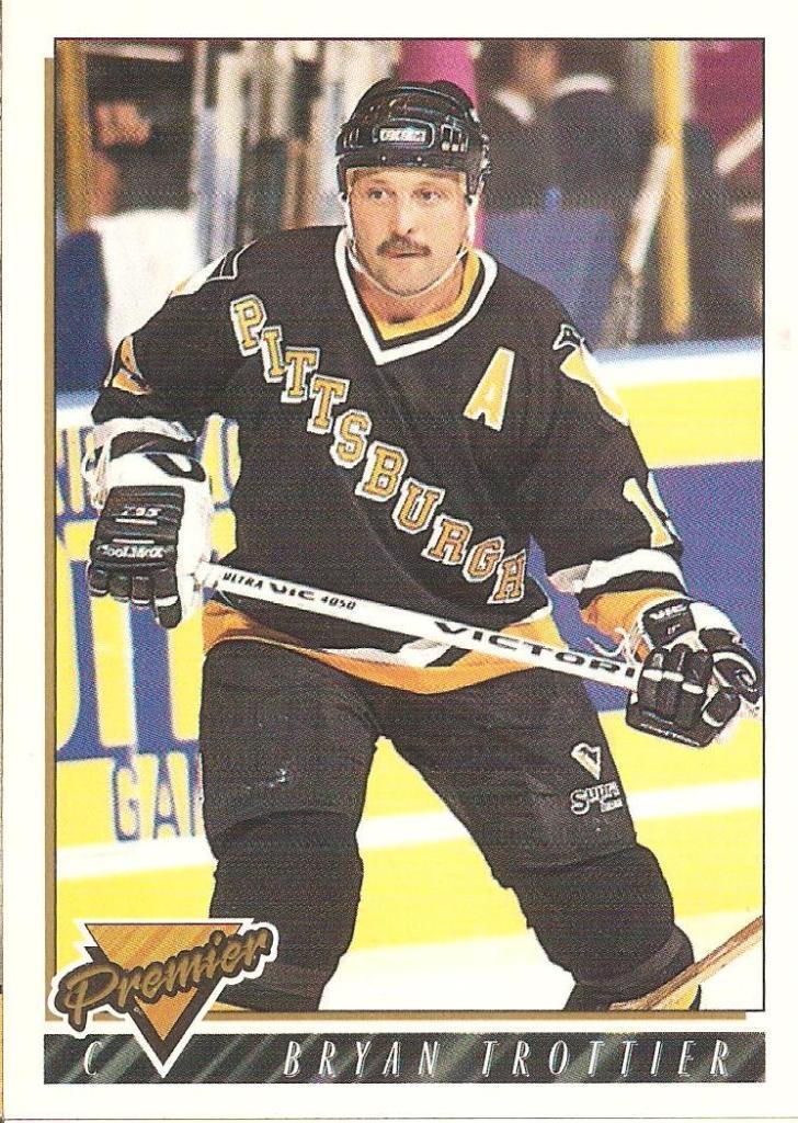 1993-94 O-Pee-Chee Premier #296 Bryan Trottier (Pittsburgh Penguins)