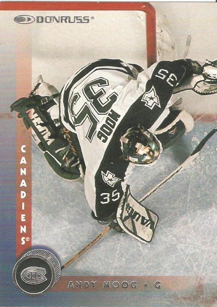1997-98 Donruss #40 Andy Moog (Montreal Canadiens)