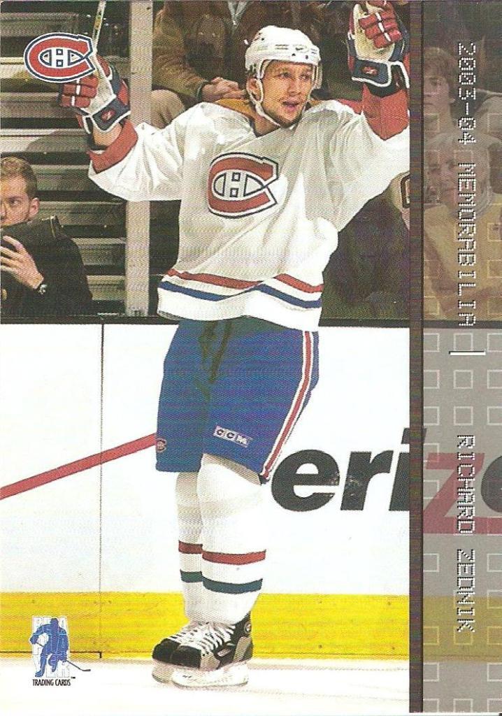 2003-04 Be a Player Memorabilia #75 Richard Zednik (Montreal Canadiens)
