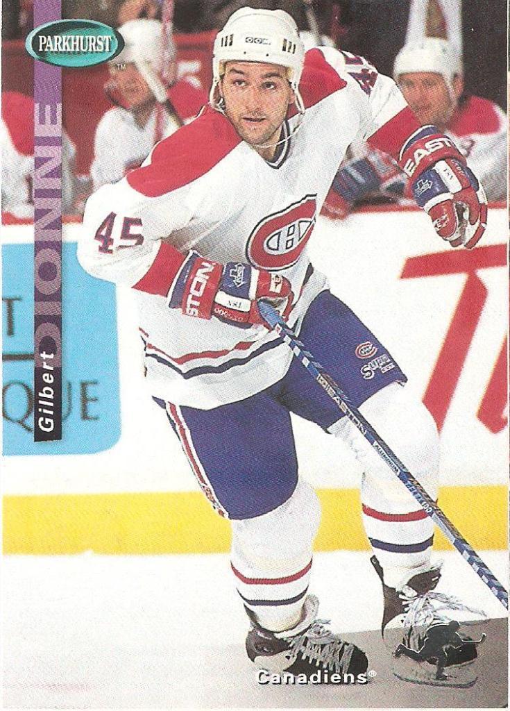 1994-95 Parkhurst SE #SE91 Gilbert Dionne (Montreal Canadiens)