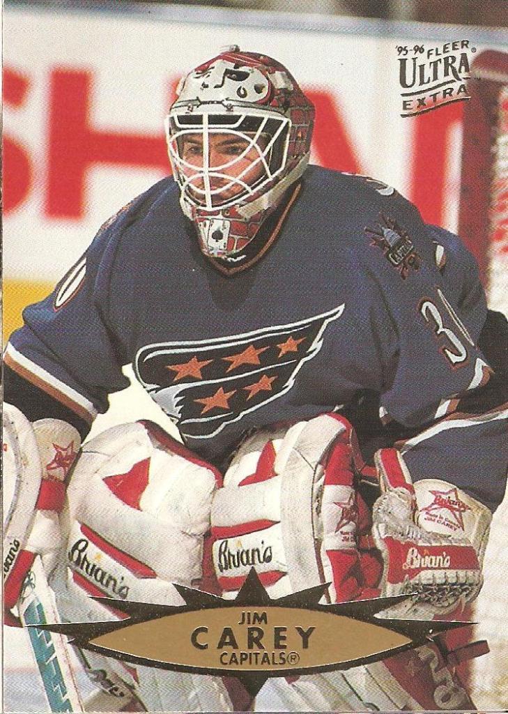 1995-96 Fleer Ultra #320 Jim Carey (Washington Capitals)