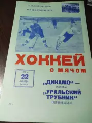 Динамо Москва - Уральский трубник Первоуральск 1977/1978
