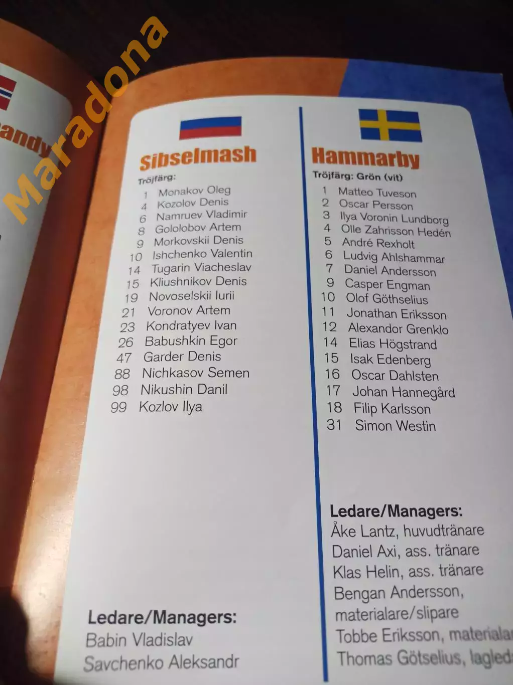 Кубок Мира Болльнес Швеция 2004 Сибсельмаш Кузбасс Кемерово Первоуральск 3