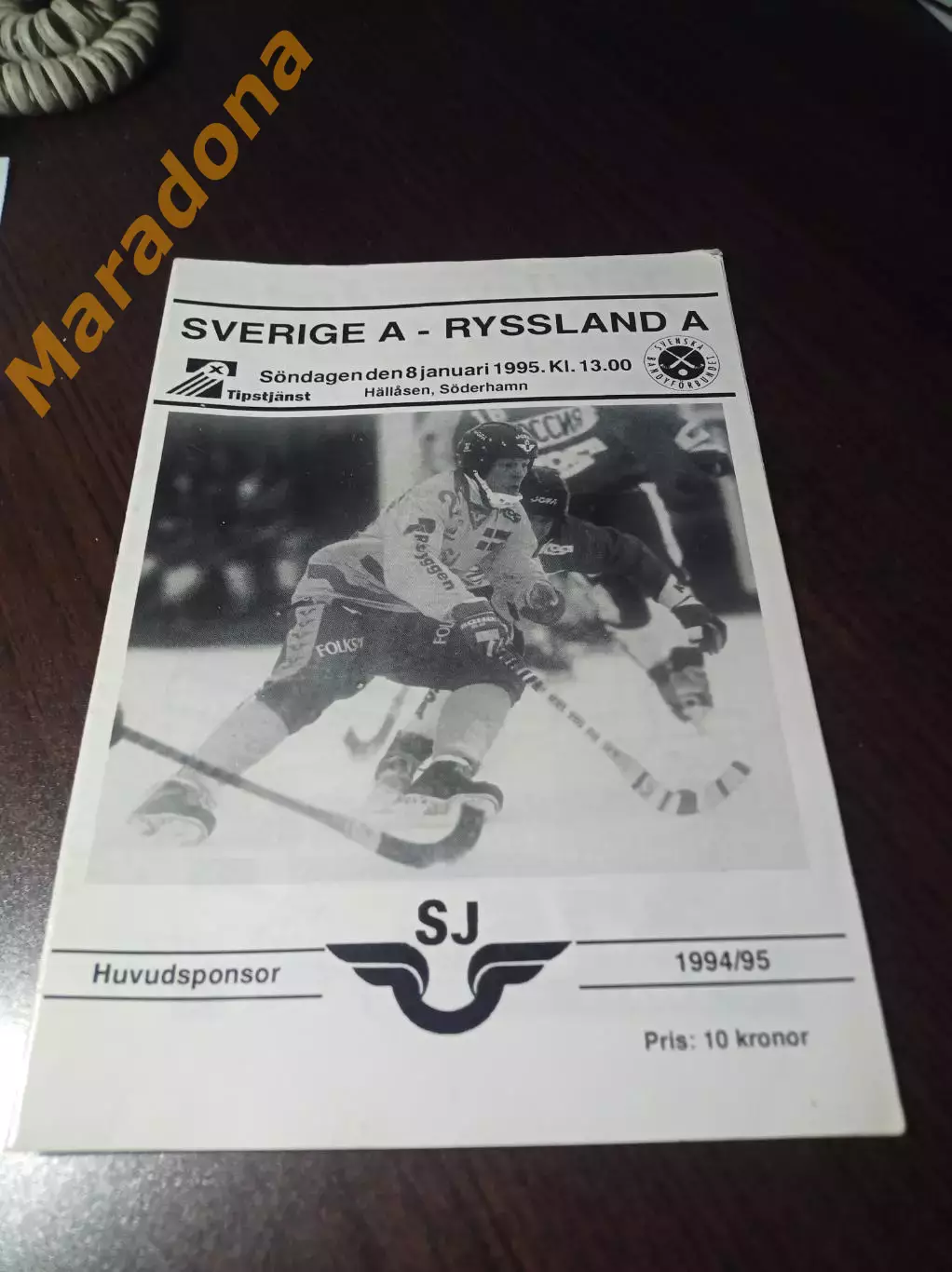 Швеция - Россия 1995 Сёдерхамн