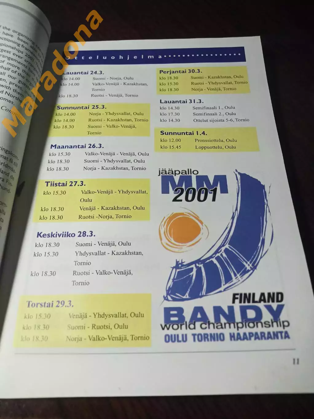 Чемпионат мира Финляндия Швеция 2001 Россия Казахи Беларусь Швеция США Норвегия 1