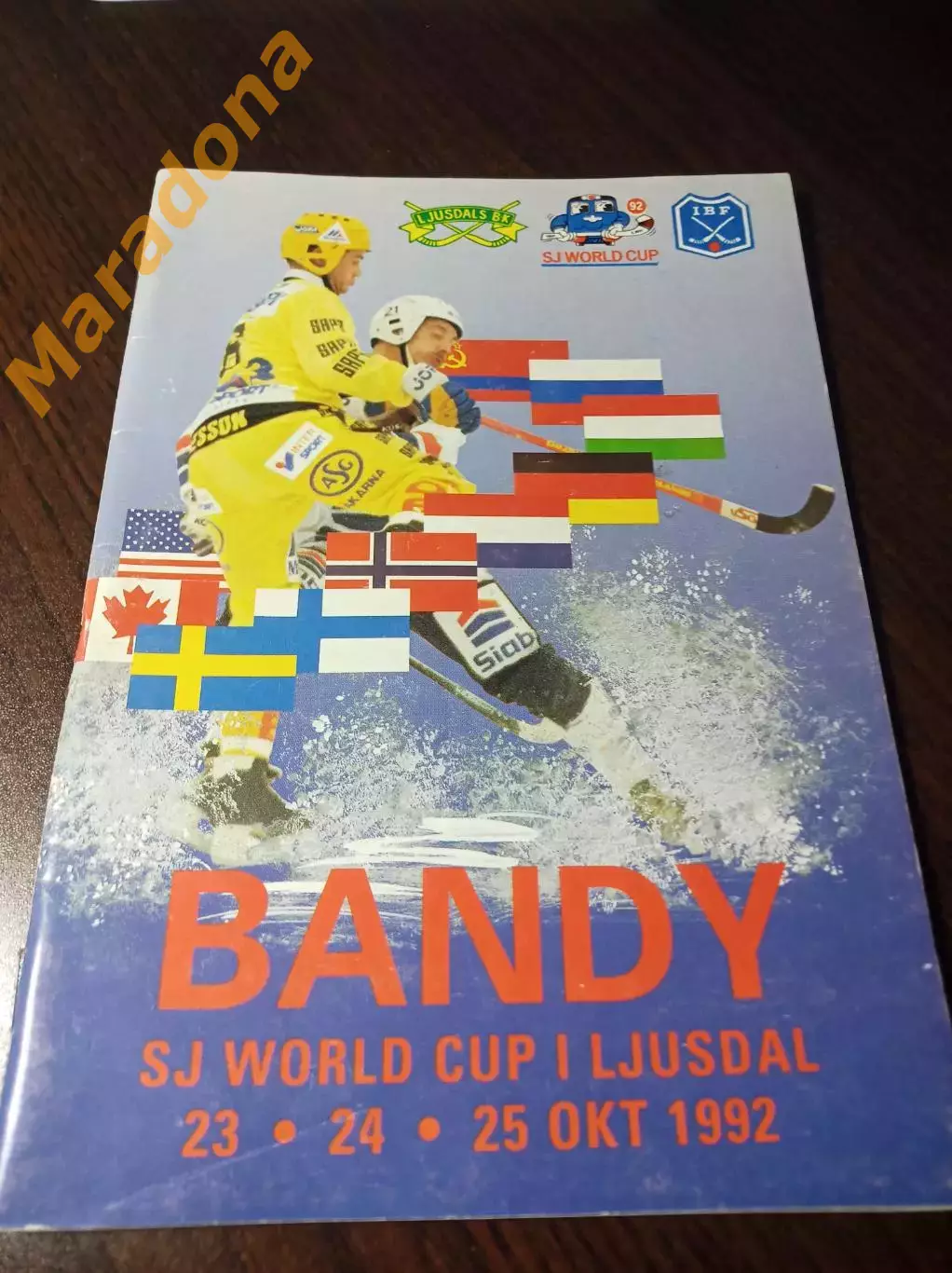 Кубок мира Юсдаль Швеция 1991 Зоркий Красногорск Енисей Красноярск Миннесота США