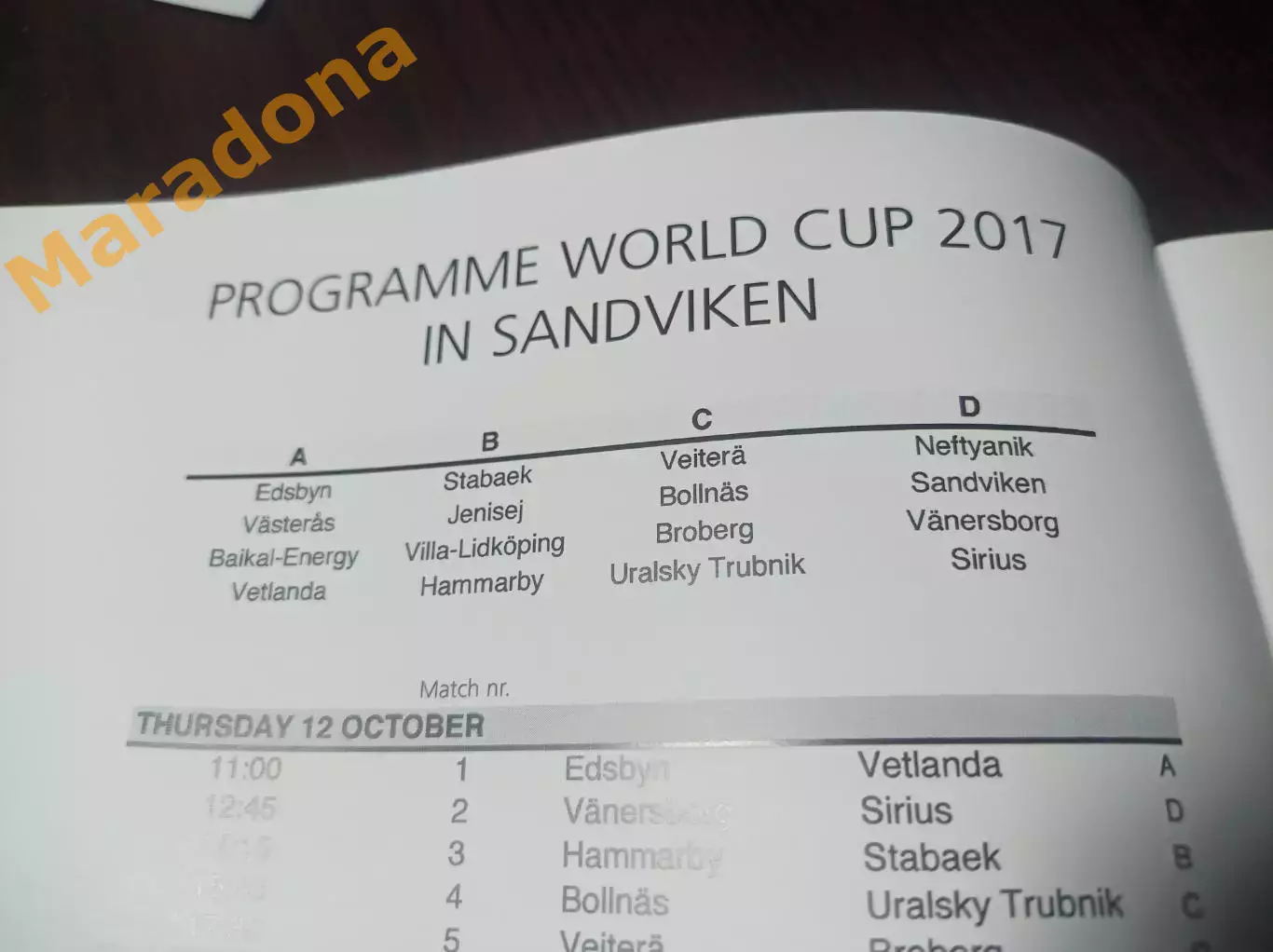 Кубок мира Сандвикен Швеция 2017 Иркутск Хабаровск Красноярск Первоуральск 1