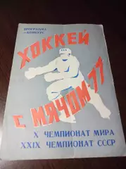 Архангельск 1977 Чемпионат мира СССР Водник Север