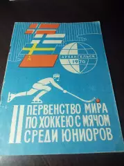 Чемпионат мира юноши Архангельск 1970 СССР Швеция Норвегия Финляндия