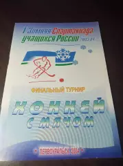 Спартакиада Первик 2004 Архангельск Хабаровск Ульяновск Москва Иркутск Питер Екб