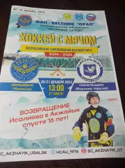 Акжайык Уральск Казахстан - Никельщик Верхний Уфалей/Челябинск 2024/2025