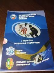 Волга Ульяновск - Уральский Трубник Первоуральск 2012/2013 постер Макарова