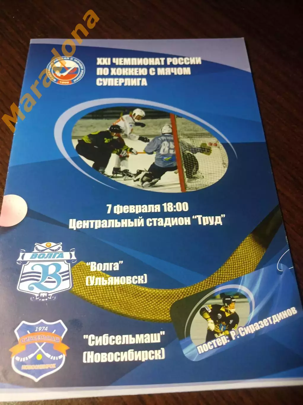 Волга Ульяновск - Сибсельмаш Новосибирск 2012/2013