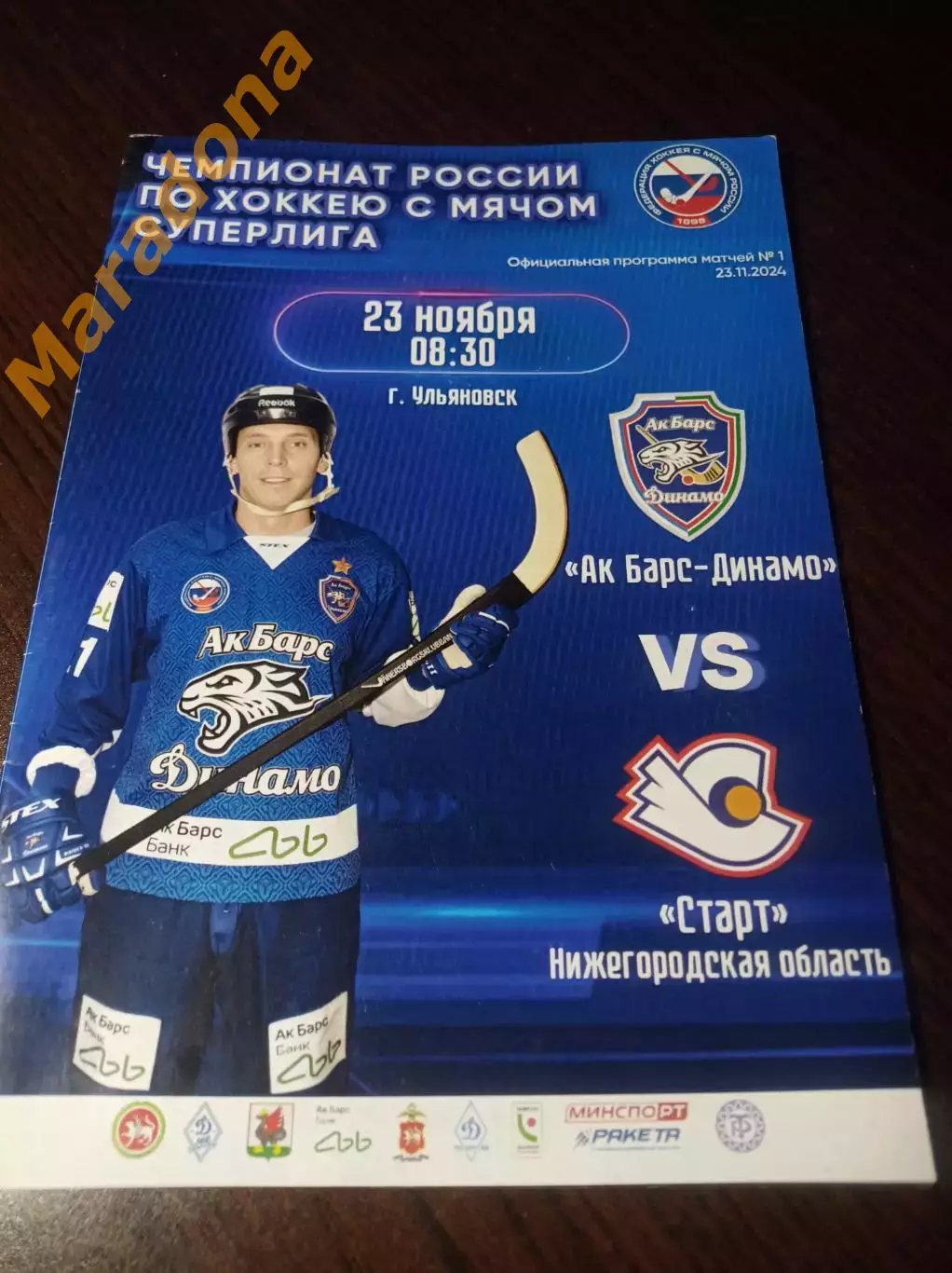 Ак Барс Динамо Казань - Старт Нижний Новгород 2024/2025 Ульяновск