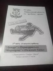Динур Первоуральск - Фортуна Нижний Тагил 2005 Кубок Финал