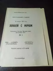 СКА-Зенит Екатеринбург - Кузбасс Кемерово 1994/1995