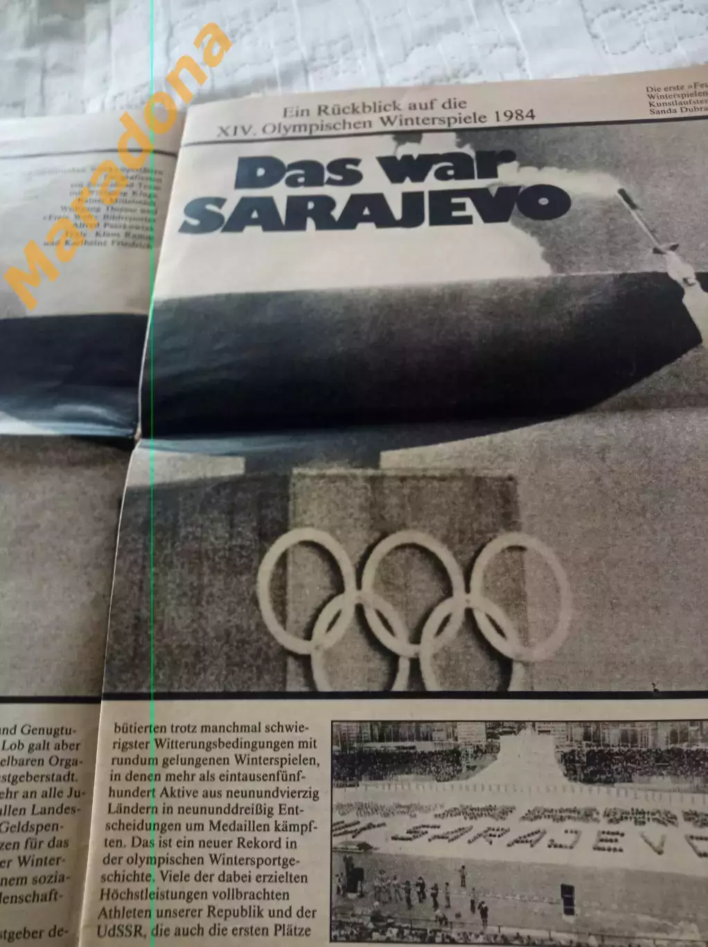 журнал Панорама Олимпийские игры 1984 Сараево Югославия все чемпионы игр