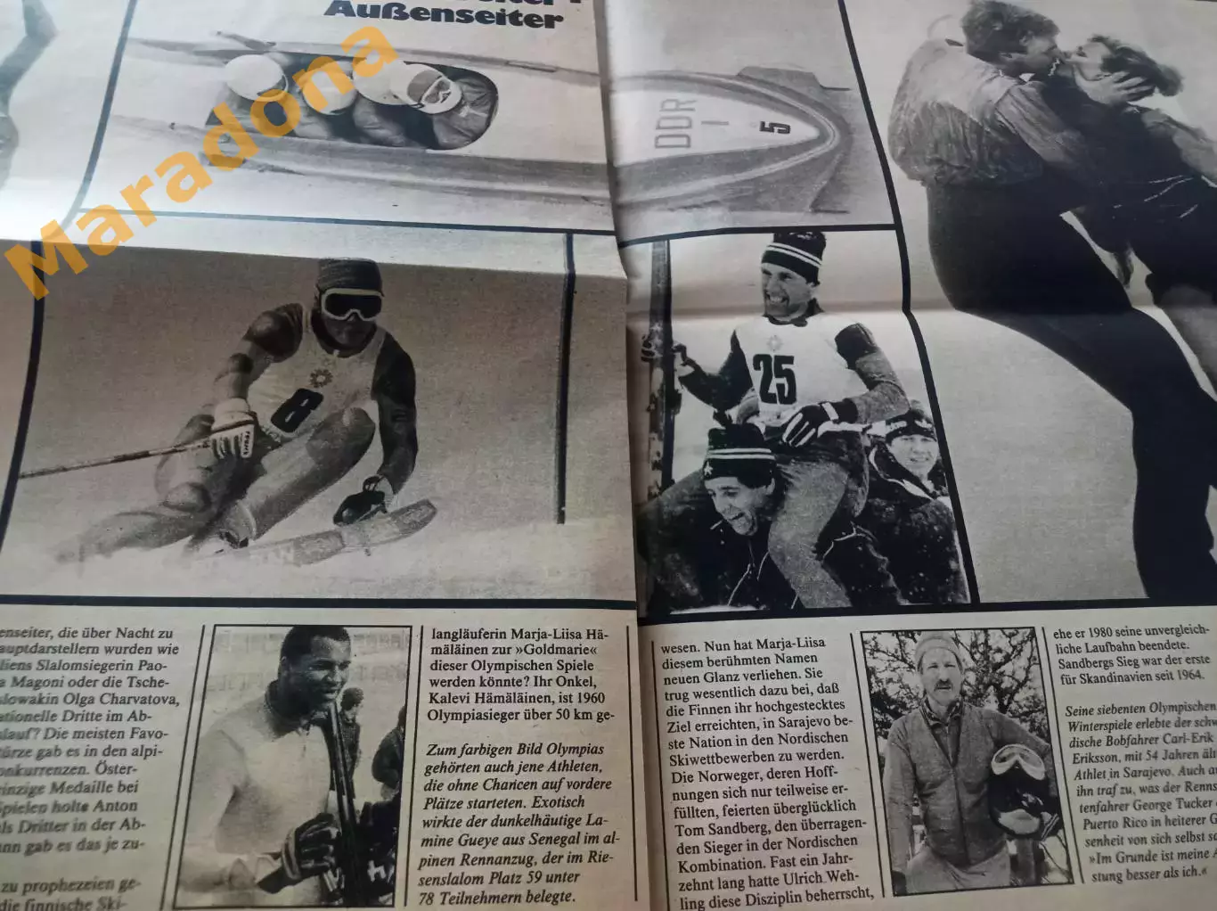 журнал Панорама Олимпийские игры 1984 Сараево Югославия все чемпионы игр 3