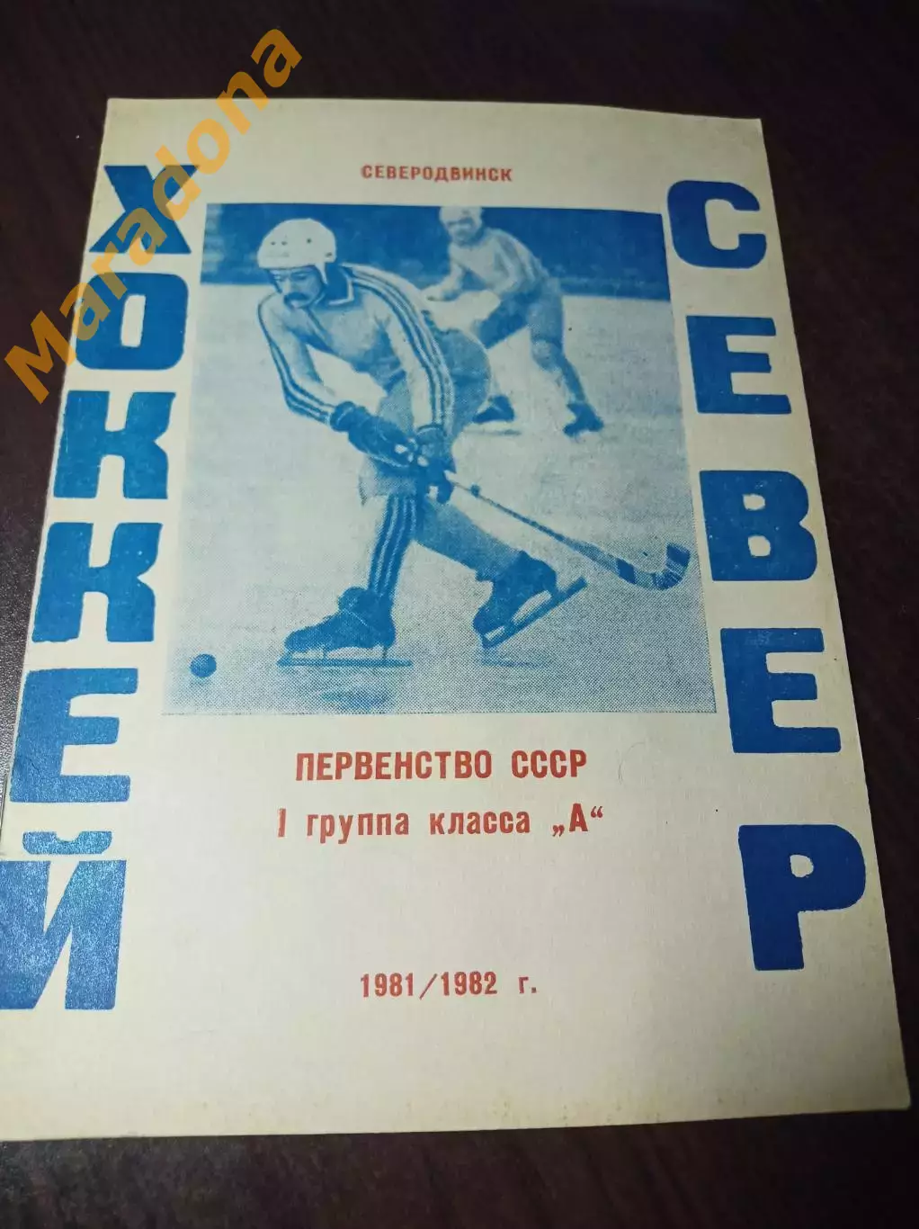 Хоккей с мячом Северодвинск 1981/1982