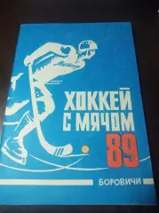 Хоккей с мячом Боровичи 1988/1989