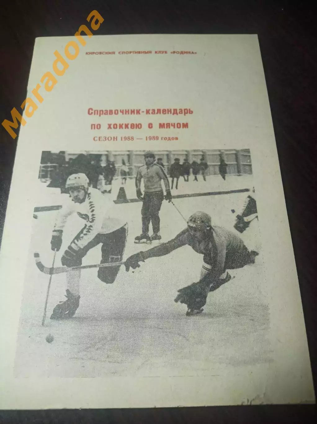 Хоккей с мячом Киров 1988/1989