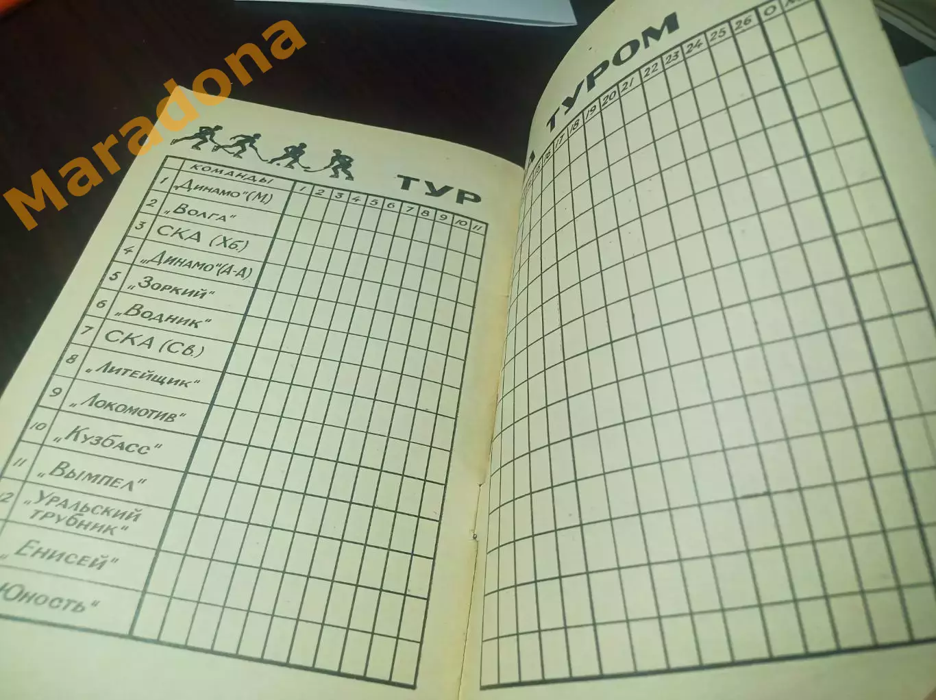 Хоккей с мячом Алма-Ата/Казахстан 1972/1973 3