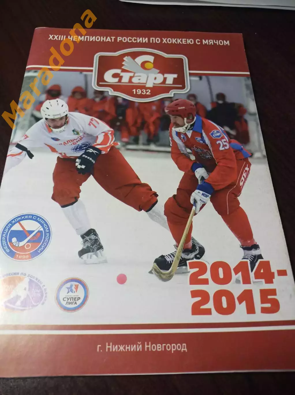 хоккей с мячом Нижний Новгород 2014/2015