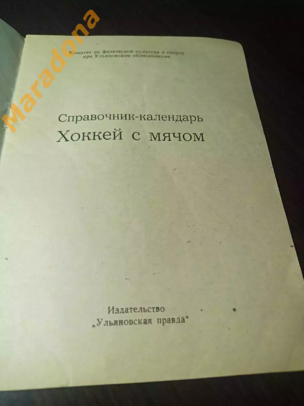 хоккей с мячом Ульяновск 1984/1985 1