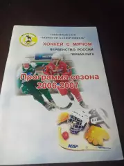 хоккей с мячом Мончегорск 2006/2007