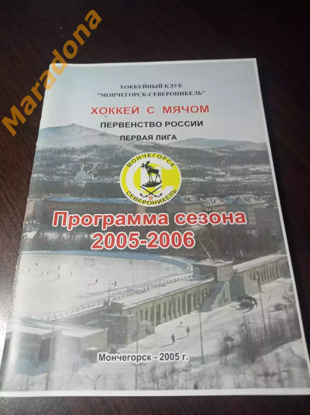 хоккей с мячом Мончегорск 2005/2006