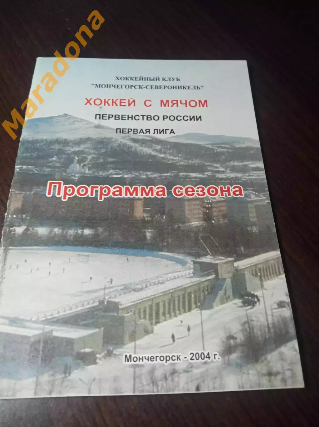 хоккей с мячом Мончегорск 2004/2005
