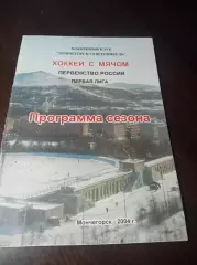 хоккей с мячом Мончегорск 2004/2005
