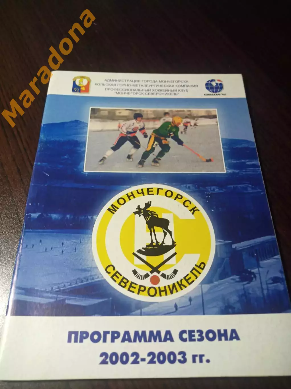 хоккей с мячом Мончегорск 2002/2003