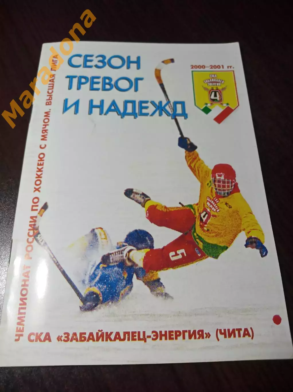хоккей с мячом Чита 2000/2001 1 вид