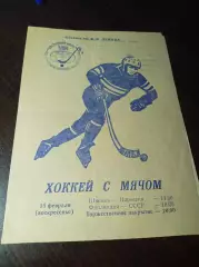 Чемпионат мира Хабаровск 1981 СССР - Финляндия + Швеция - Норвегия