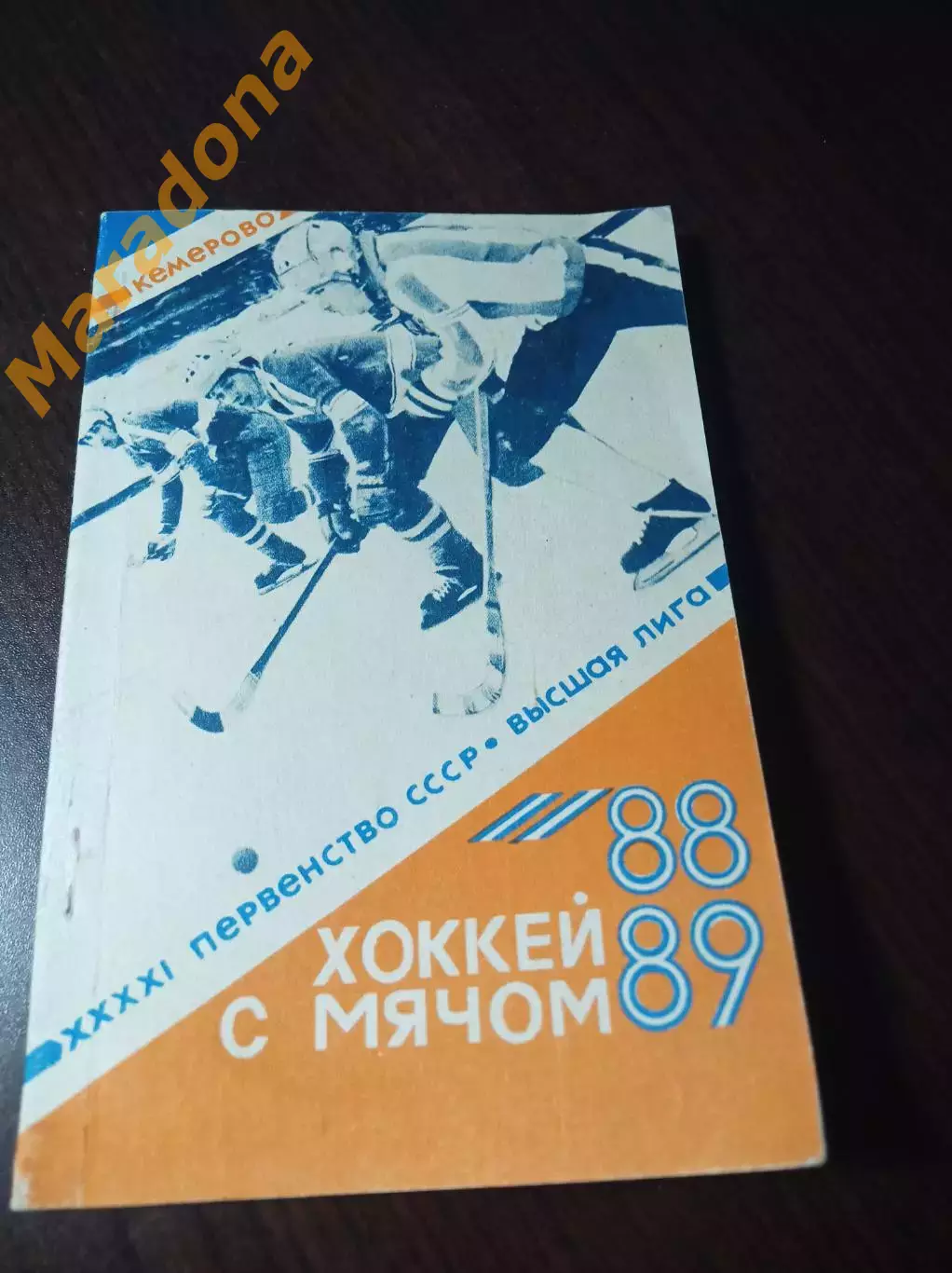 хоккей с мячом Кемерово 1988/1989