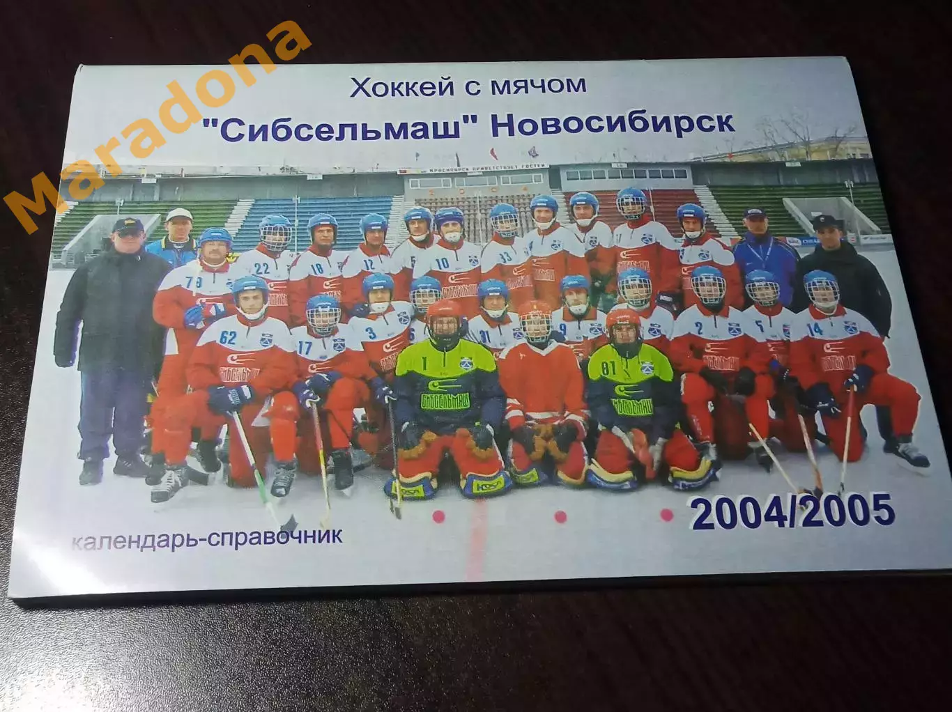 хоккей с мячом Новосибирск 2004/2005