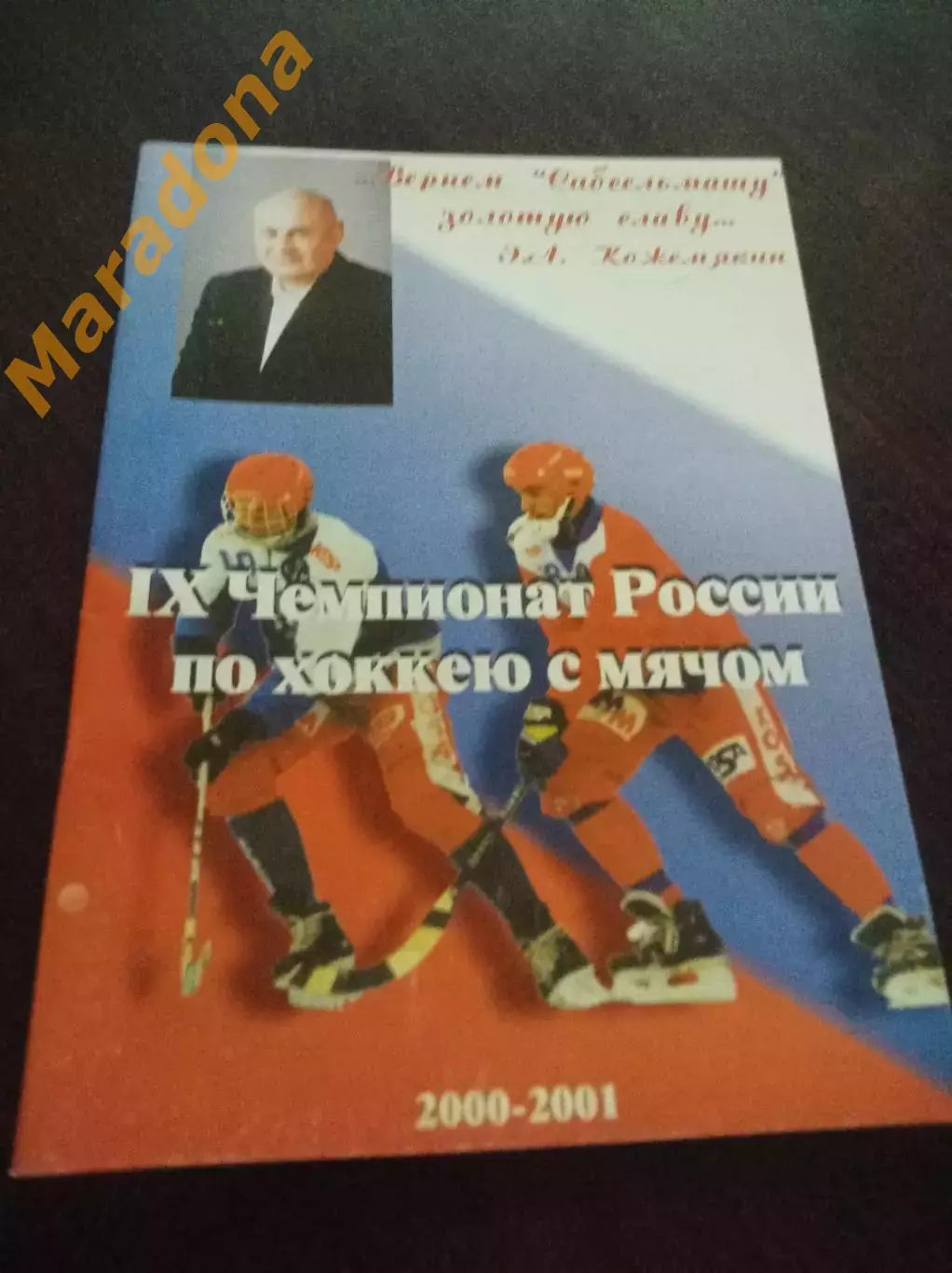 хоккей с мячом Новосибирск 2000/2001