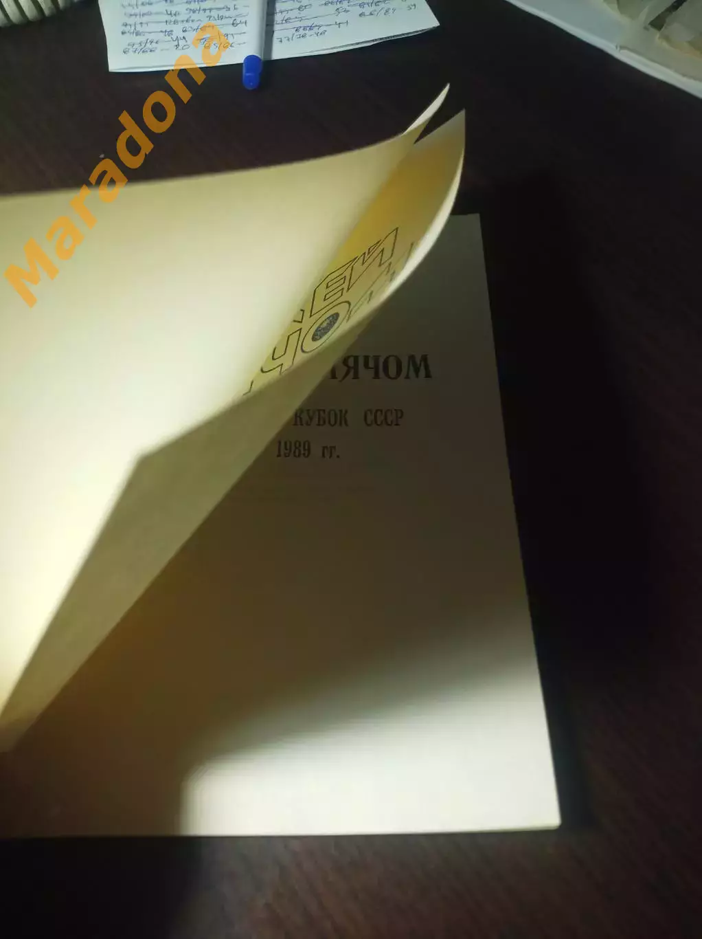 хоккей с мячом Первоуральск 1988/1989 Брак!!! 2 обложки!!! 2