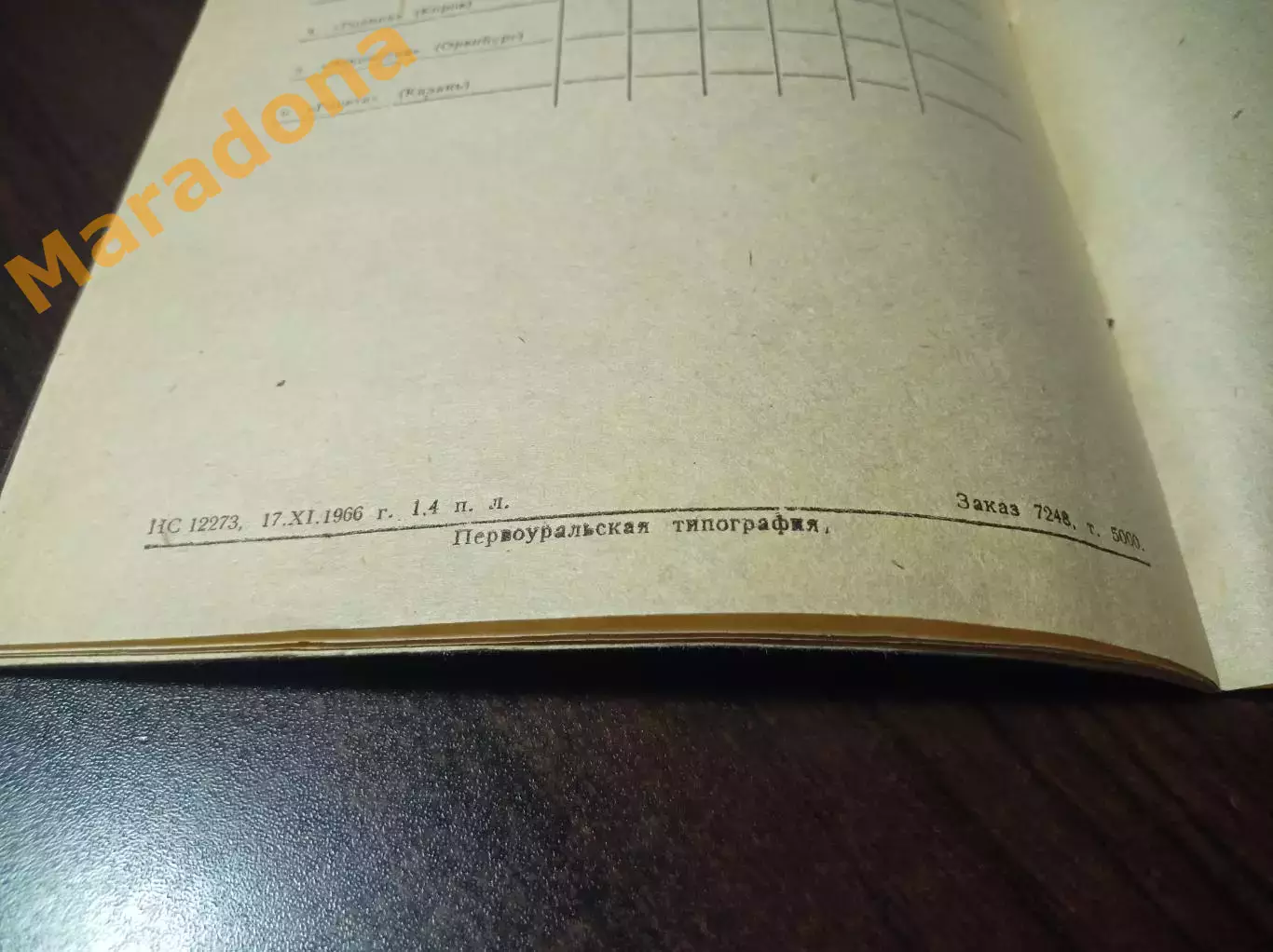 хоккей с мячом Первоуральск 1966/1967 3