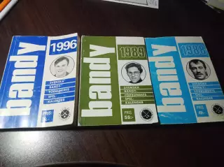 Хоккей с мячом Федерация ХСМ Швеции 1987/88 1988/89 1995/96