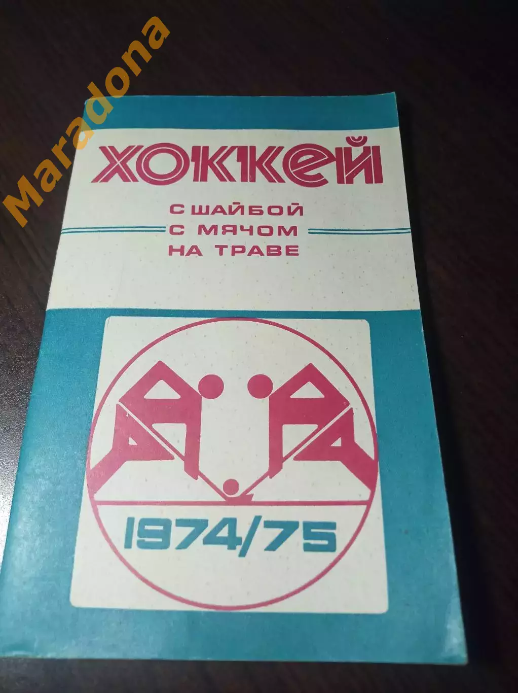 Хоккей с шайбой с мячом на траве Минск 1974/1975