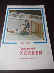 хоккей Горький 1986/1987