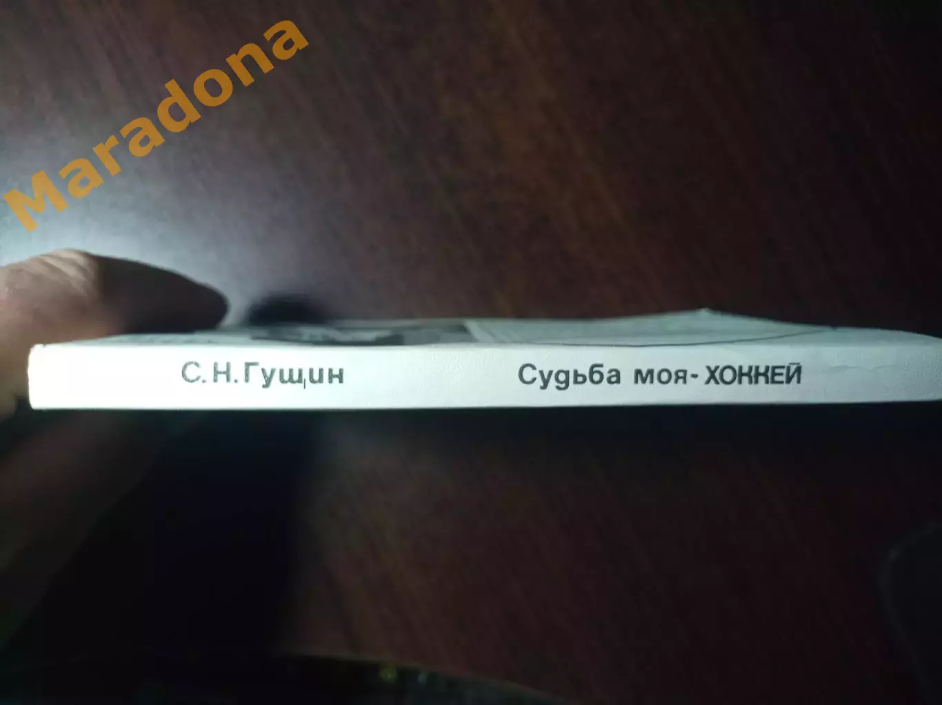 С.Гущин Судьба моя - хоккей Свердловск 1986 1