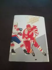 Открытки набор Звёзды советского хоккея Москва 1990 комплект 24 шт. автографы
