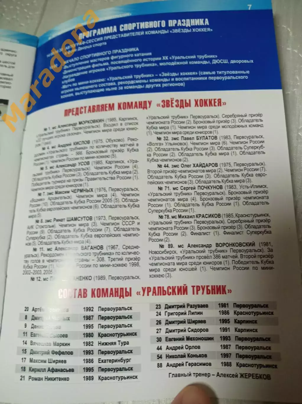 Уральский трубник Первоуральск - Звёзды хоккея 2017 Товарищеский матч к юбилею 1