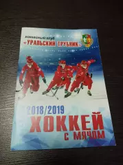 хоккей с мячом Уральский Трубник Первоуральск 2018/2019